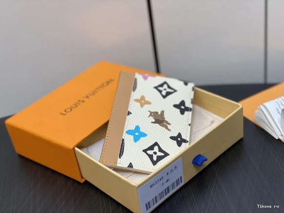 Affordable CARD HOLDER-11*7*0.5cm VUITTON LOUIS 0823